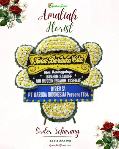 Papan Bunga Duka di Bojong Kulur